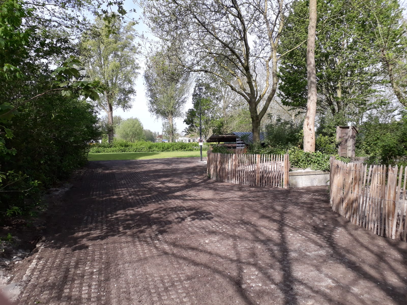 Biggenpad Kampvuurkuil